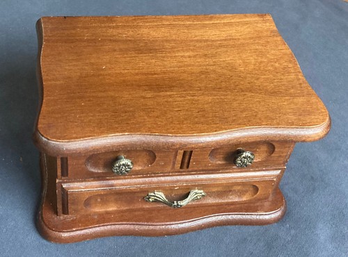 Vintage portagioie legno - in,