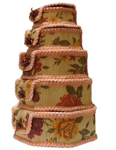 Astuccio legno bambù - in,