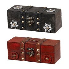 Scatola portagioie in legno da