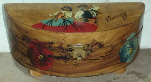Antico portagioie legno di - antico,
