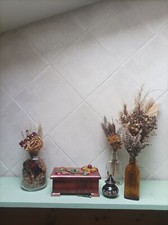 Portagioie in legno con fiori