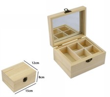 x Scatola Portagioie In Legno