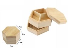 x Scatola Portagioie In Legno