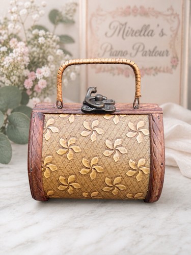 Vintage handbag trinket - trinket, box