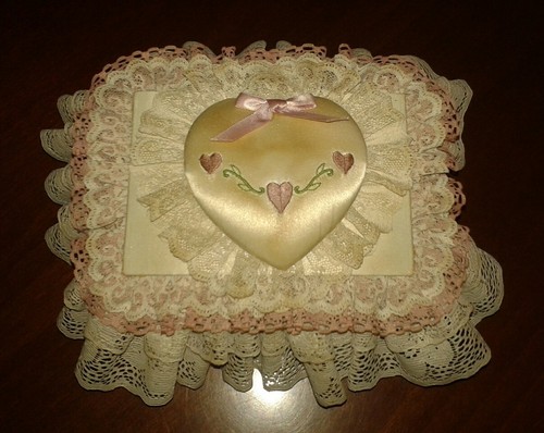 Portagioie legno decorato - in,